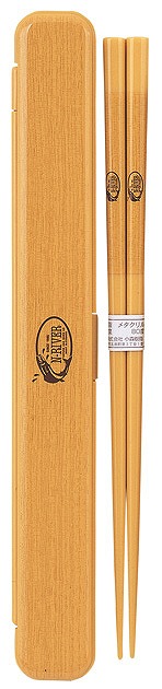 Chopsticks & Case Set (L) River#箸・箸箱セット（Ｌ） リバー